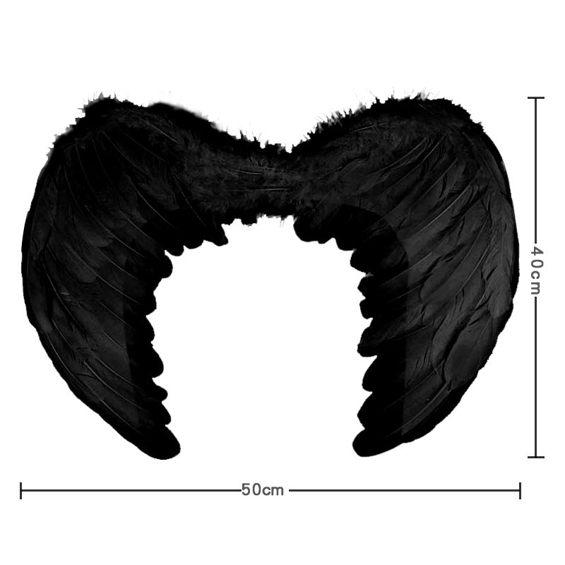 Decorative Feathered Angel Wings