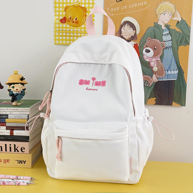 Playful Graphic Print Backpack Kalsten