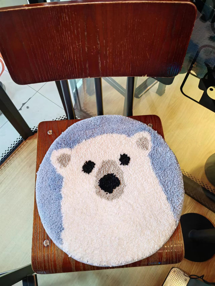 Panda-Themed Plush Floor Mat Kalsten