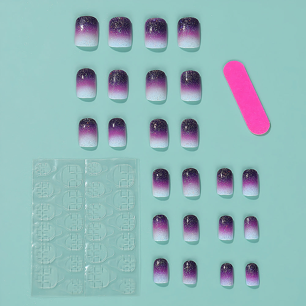 Acrylic nails with luxurious ombre effect Kalsten
