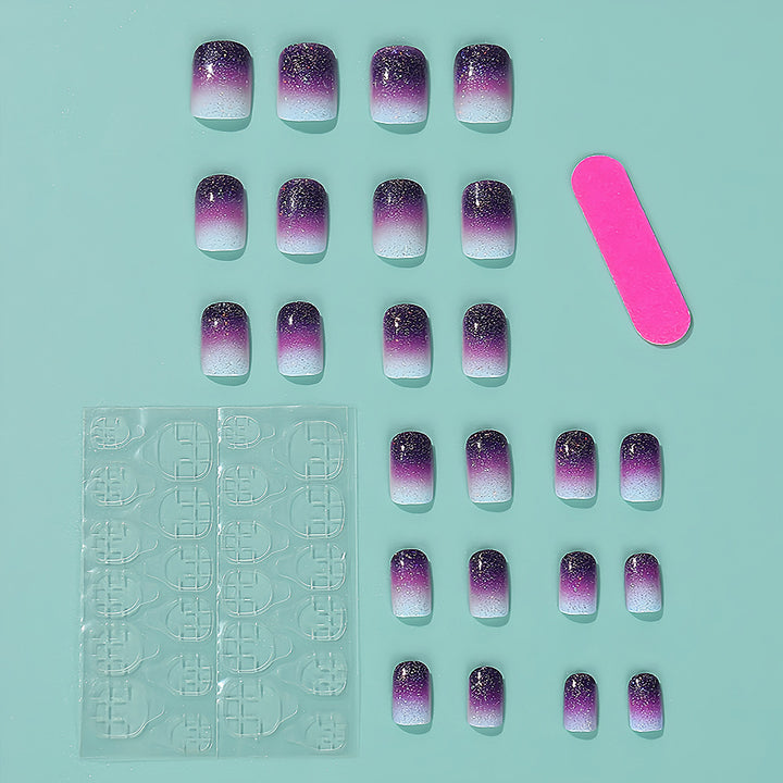 Acrylic nails with luxurious ombre effect Kalsten