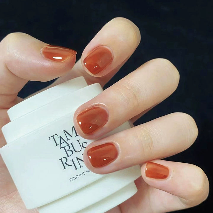Chic Glossy Press-On Nail Set