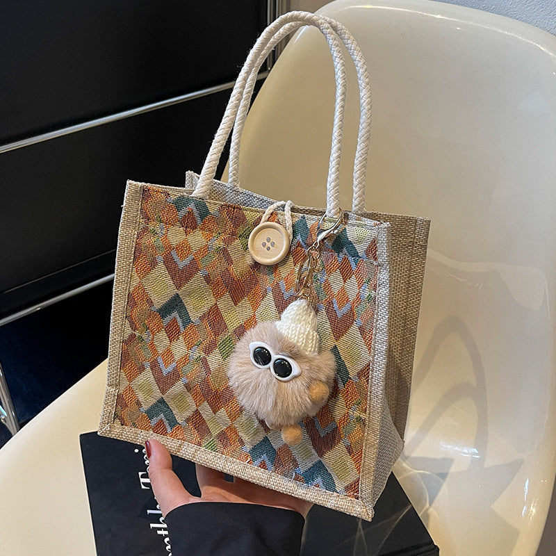 Handcrafted Bohemian Tote Bag