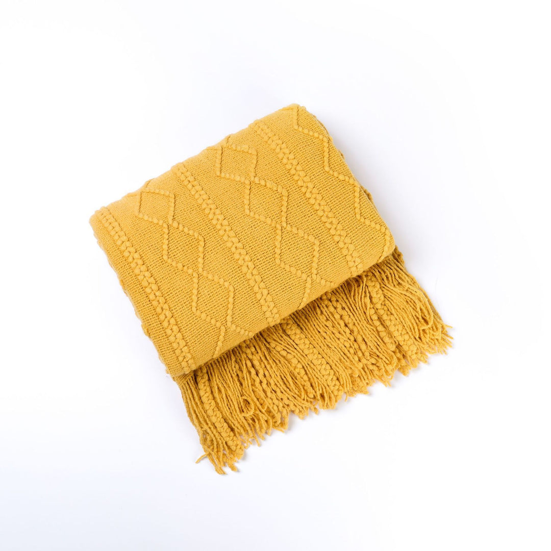 Textured Knit Scarf Kalsten