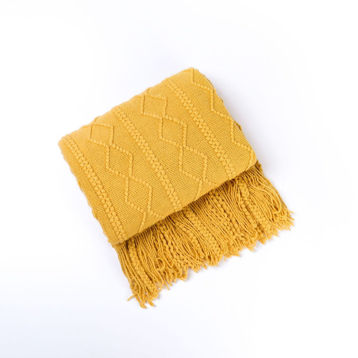 Textured Knit Scarf Kalsten