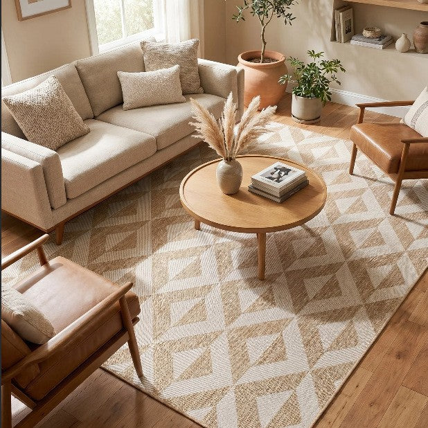 Geometric Design Outdoor Area Rug