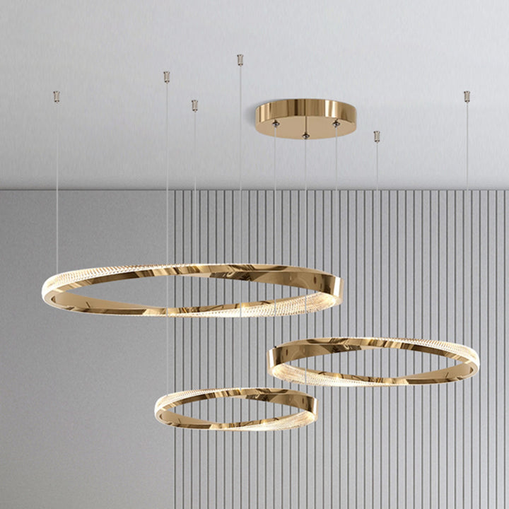 Modern Suspension Ring Chandelier