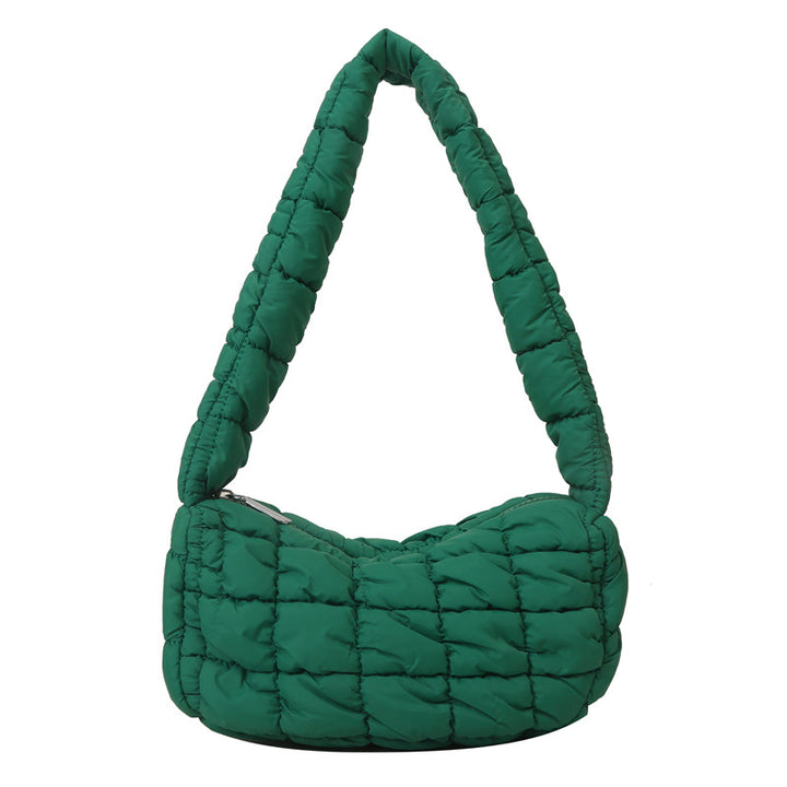 Puffer-Style Handbag