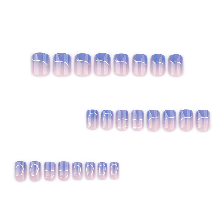 Artistic Nail Art with Elegant Ombre Design Kalsten