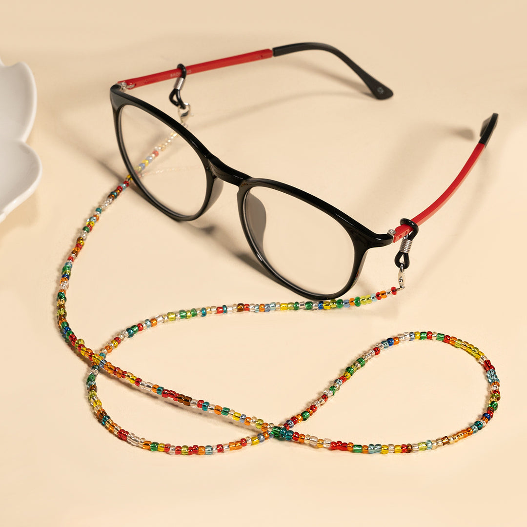 Beaded Eyewear Chain with Secure Clasp Kalsten