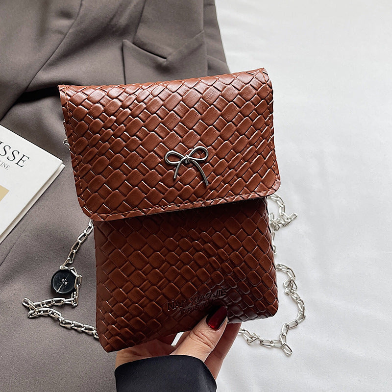 Textured Mini Handbag