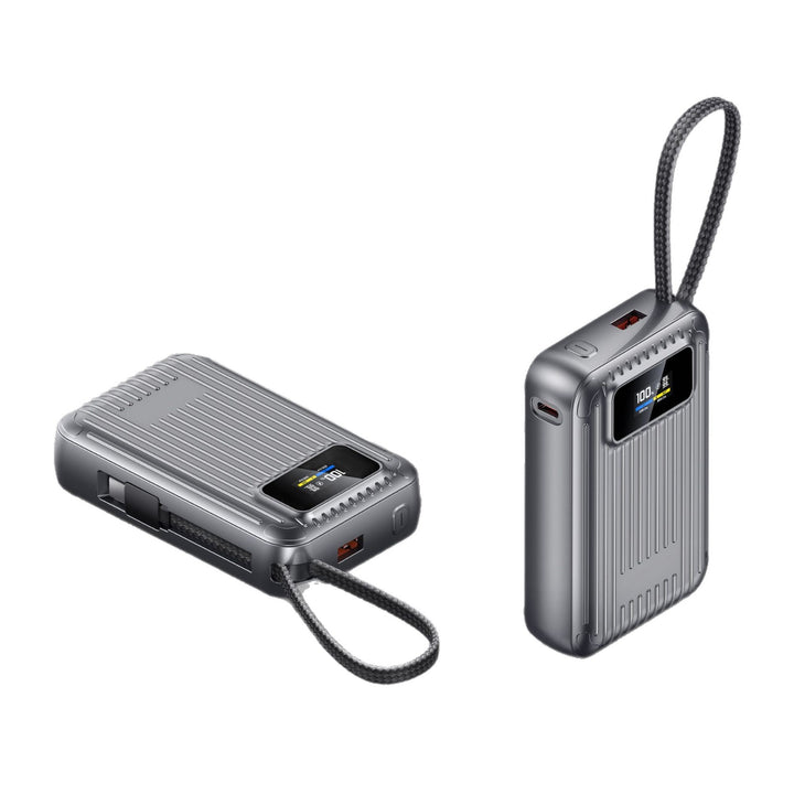 Compact power bank with intelligent LCD display and fast charging function Kalsten