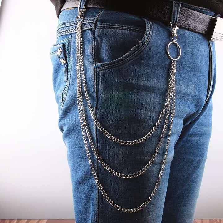 Multi-Layered Chain Wallet Accessory Kalsten