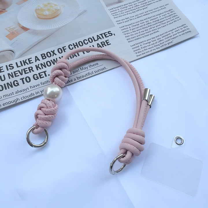 Elegant Knotted Leather Keychain Holder Kalsten