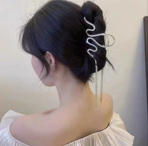 Artistic Snake-Designed Hair Clip Kalsten