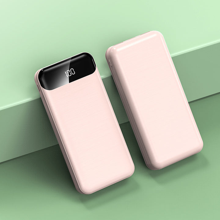 Ultra-Slim Power Bank with LCD Display and Fast Charging Function Kalsten