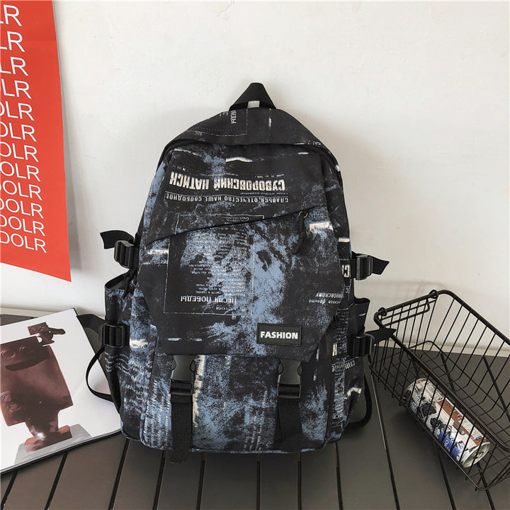 Urban Graphic Print Backpack Kalsten