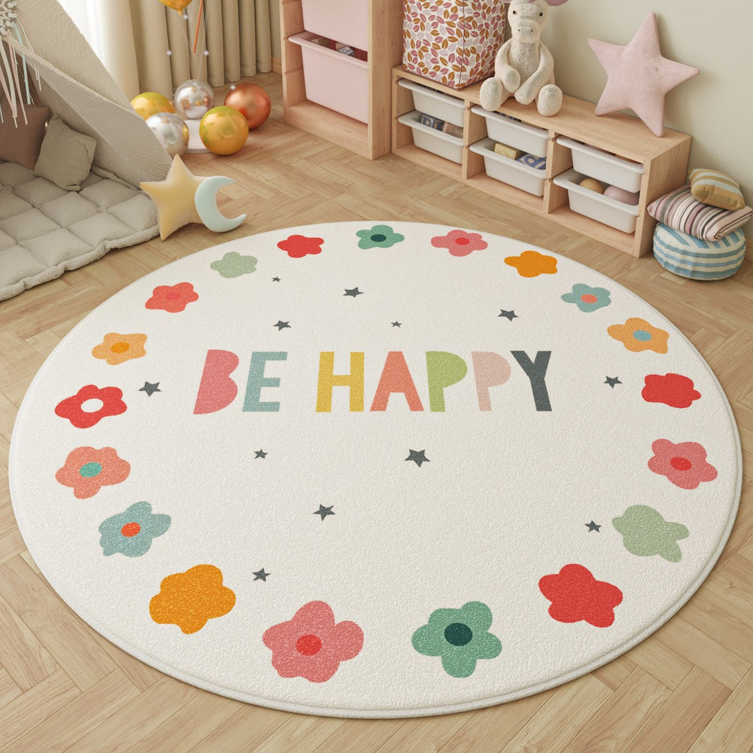 Fun-Themed Round Play Mat Kalsten