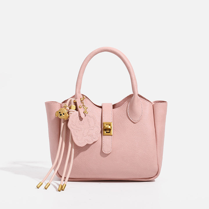 Chic Structured Handheld Tote Bag