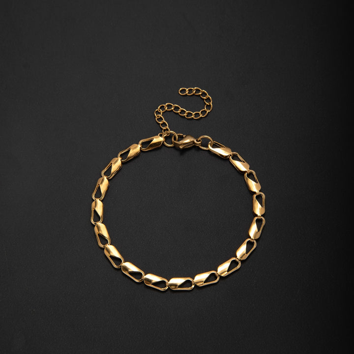 Adjustable Contemporary Link Bracelet Kalsten