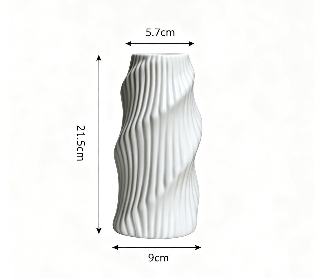 Abstract Textured Decorative Vase Kalsten