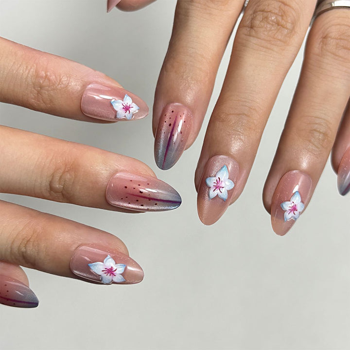Artistic Press-On Nail Set with All-Size Coverage Kalsten