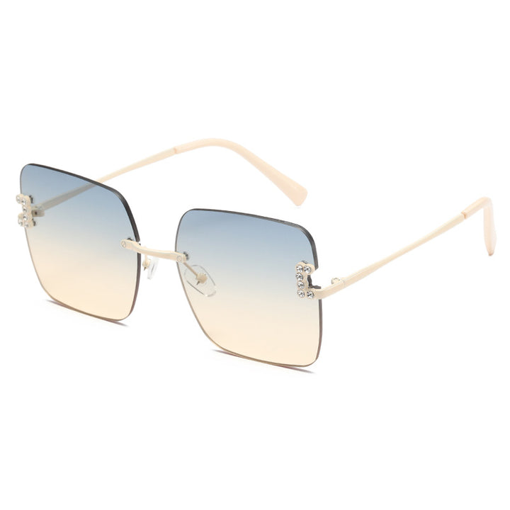 Women's fashionable square sunglasses with delicate design details Kalsten