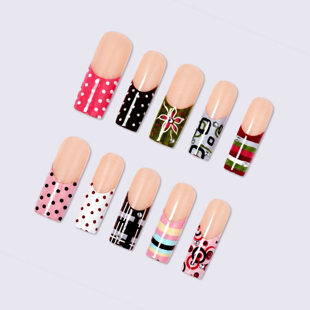 Nail Art Set with versatile designs and creative accents Kalsten