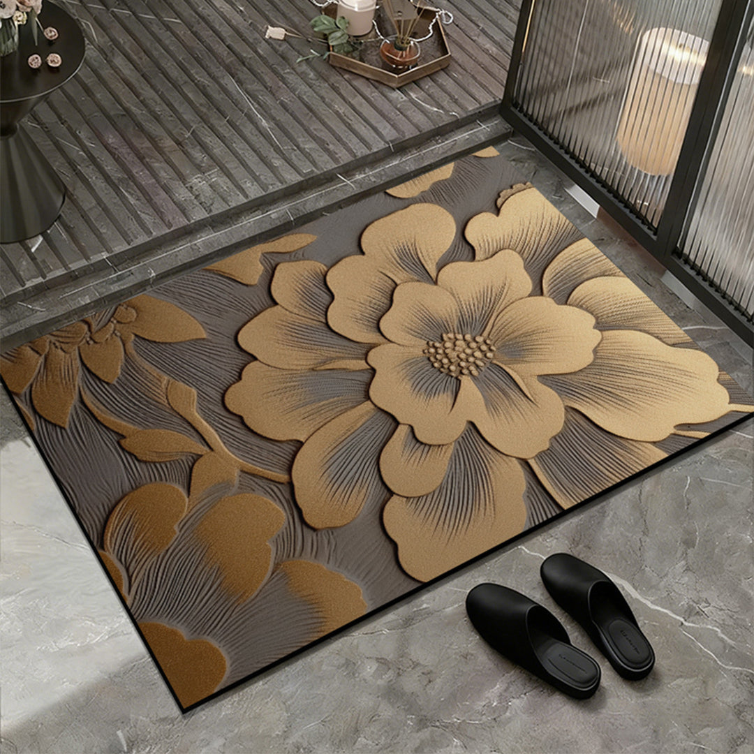 Geometric Patterned Non-Slip Bath Mat Kalsten