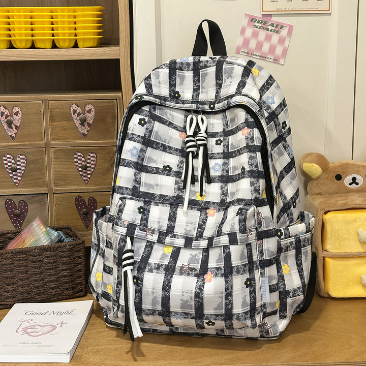 Floral Patterned Everyday Backpack Kalsten