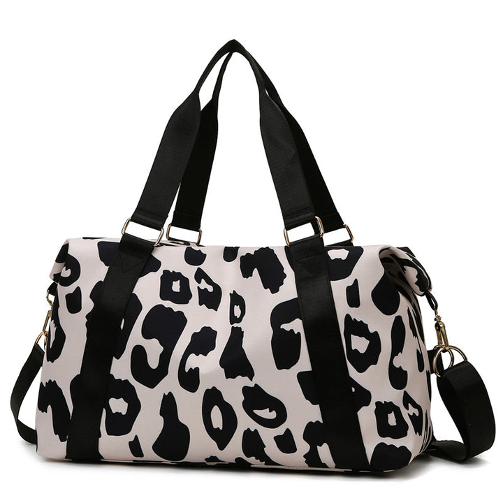 Sporty Tote Bag with Elegant Leopard Pattern Kalsten