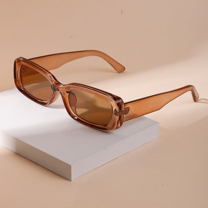 Ladies fashionable sunglasses in retro style with wide frame Kalsten