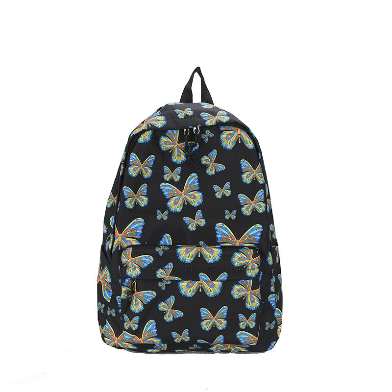 Artistic Butterfly Print Backpack Kalsten
