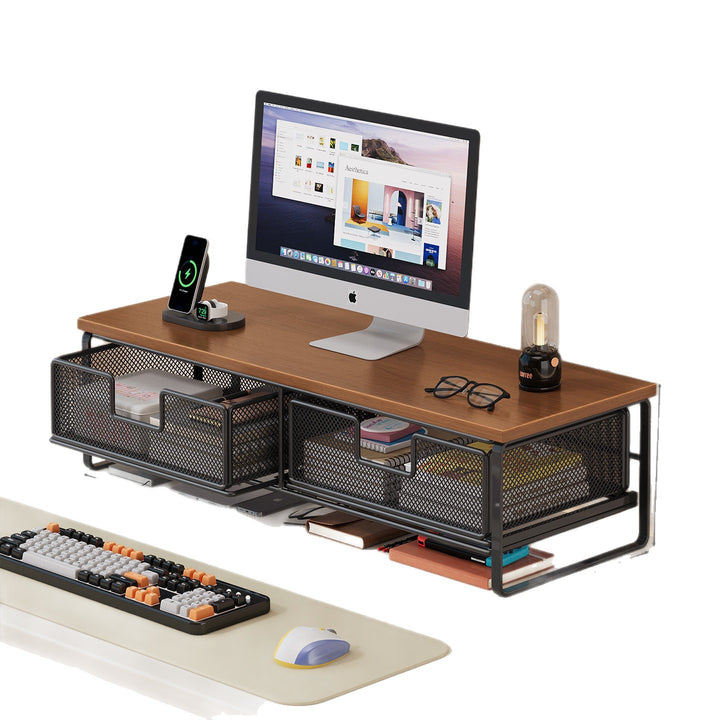 Multi-Functional Desk Organizer with Mesh Storage Bins Kalsten