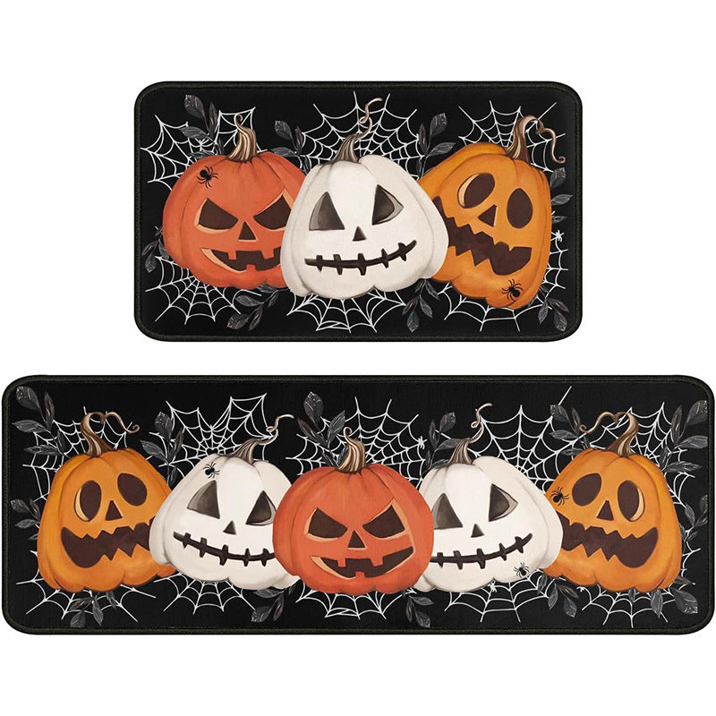 Halloween-Themed Decorative Mat