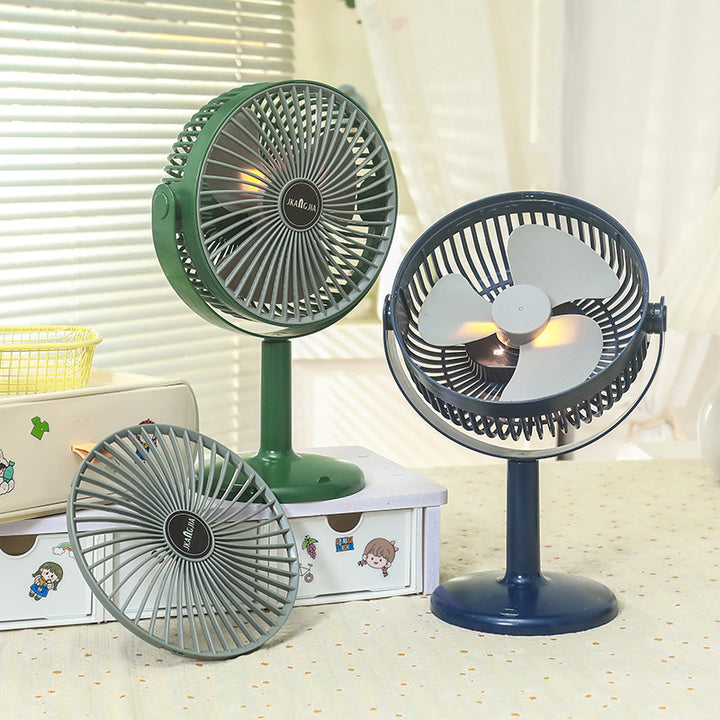Portable table fan with light function Kalsten