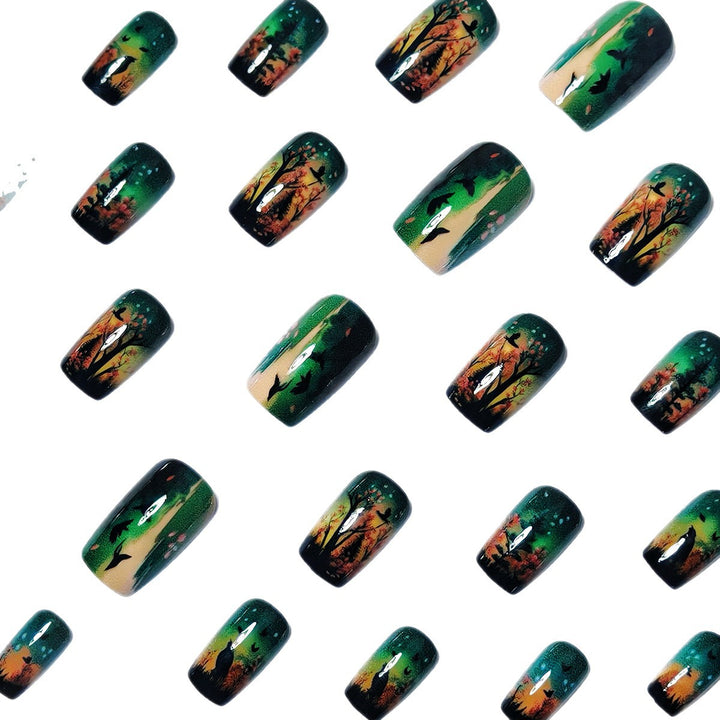 Nature-Inspired Nail Art Set Kalsten