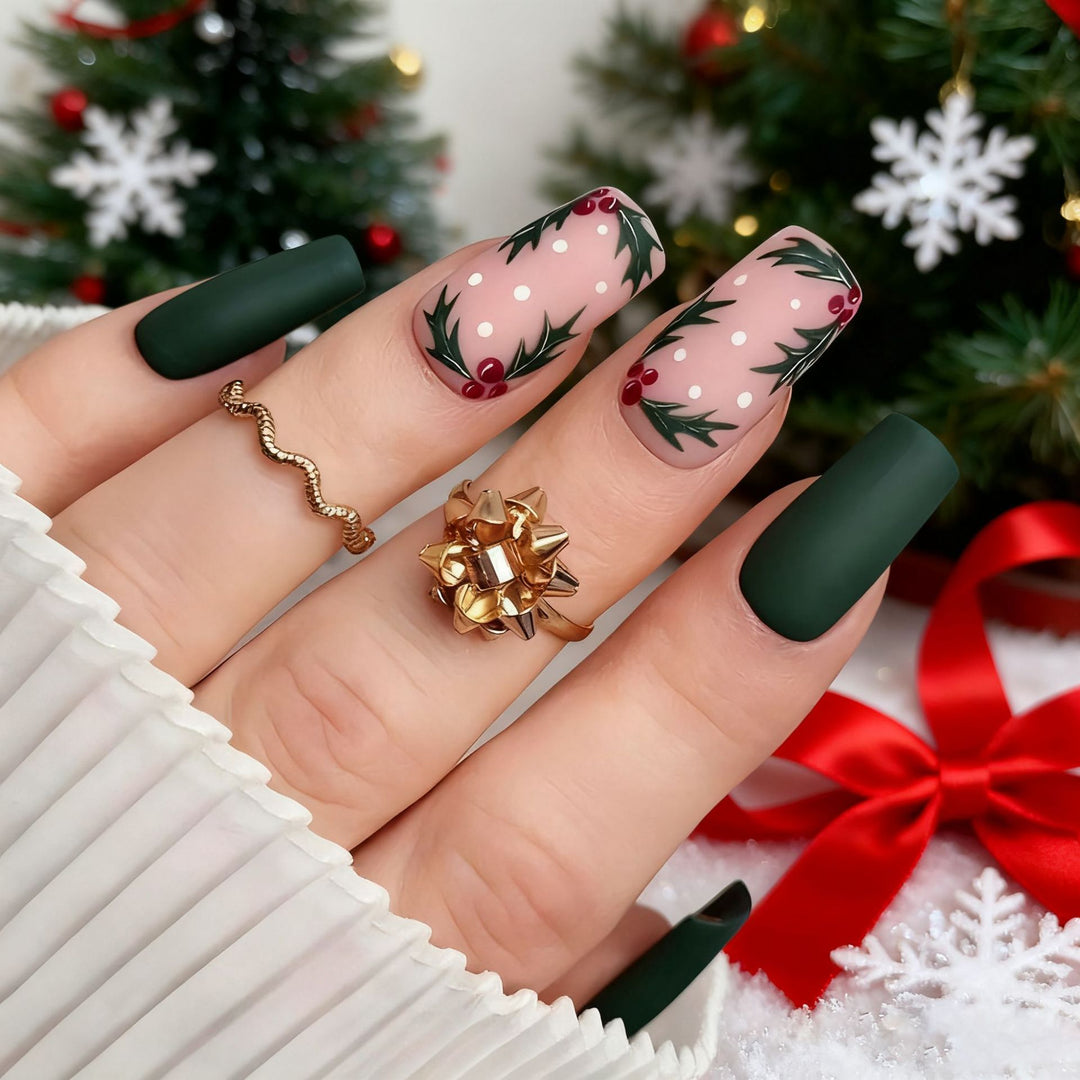 Seasonal Holiday Nail Art Enhancements Kalsten