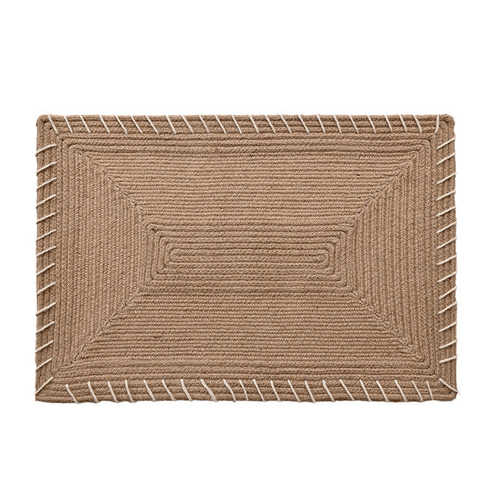 Textured Braided Area Rug Kalsten