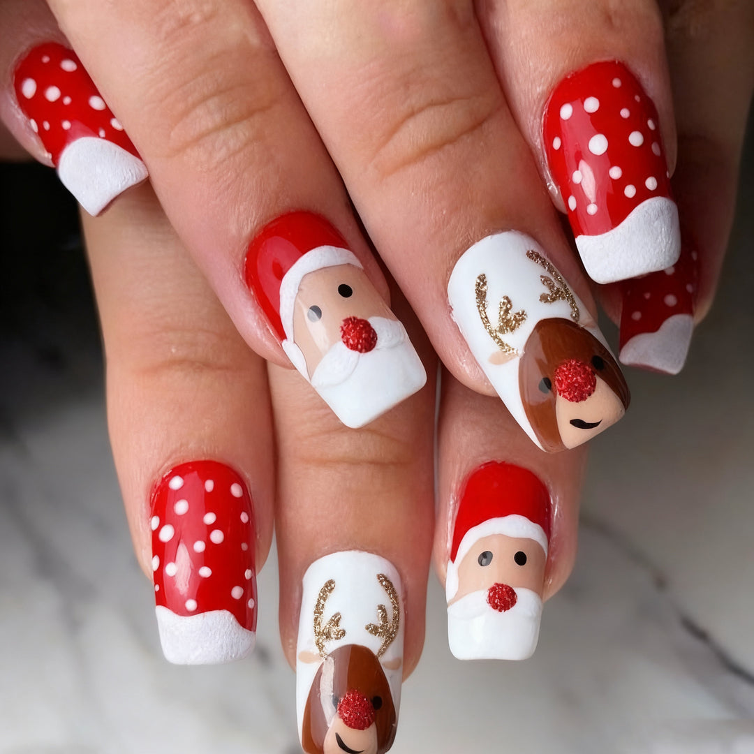 Holiday-Themed Gel Nail Art Set Kalsten