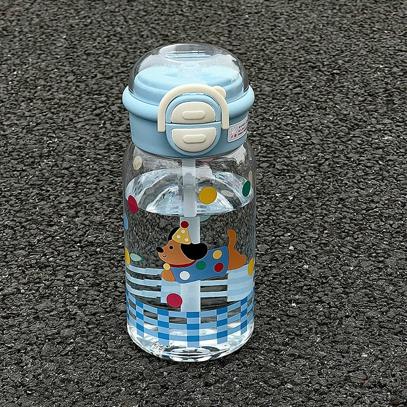 Ladies child-friendly drinking bottle with funny dog design Kalsten