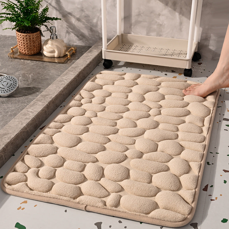 Soft Foam Pebble Bath Mat Kalsten
