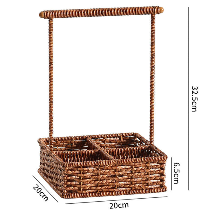 Multi-Compartment Woven Organizer Caddy Kalsten