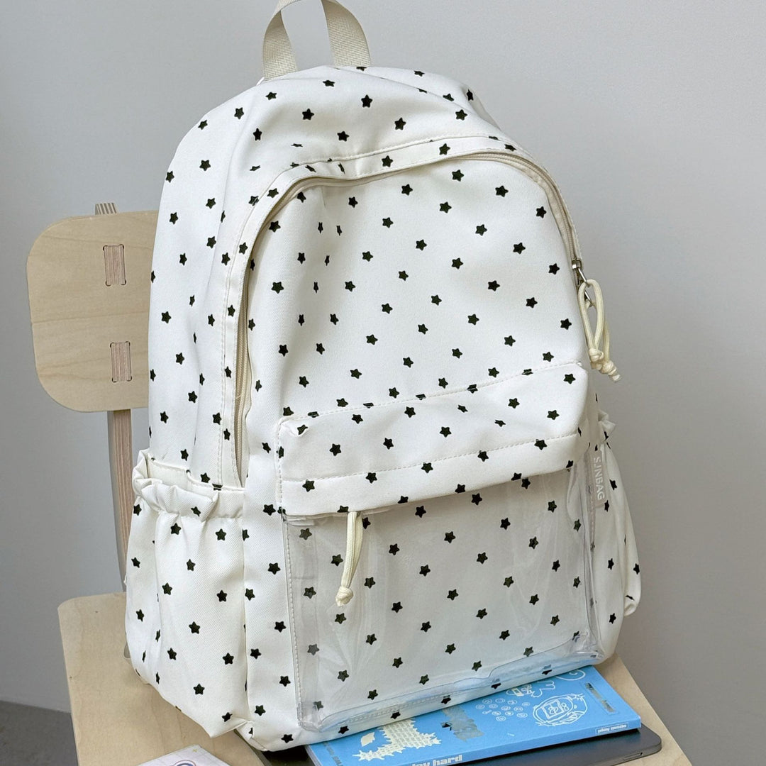 Cute Star-Printed Casual Backpack Kalsten