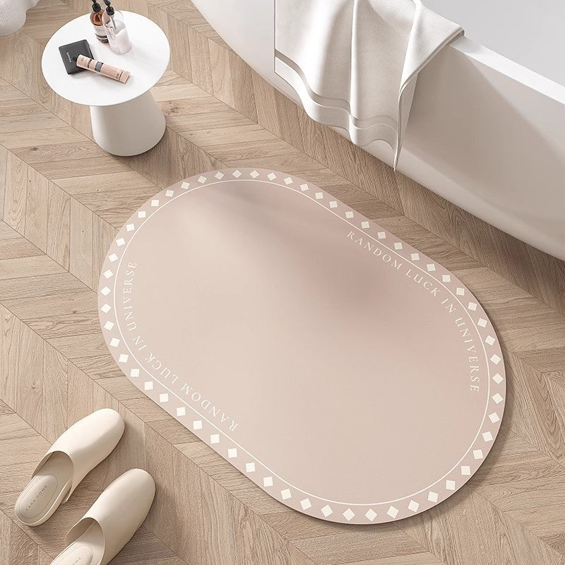 Inspirational Quote Bath Mat Kalsten