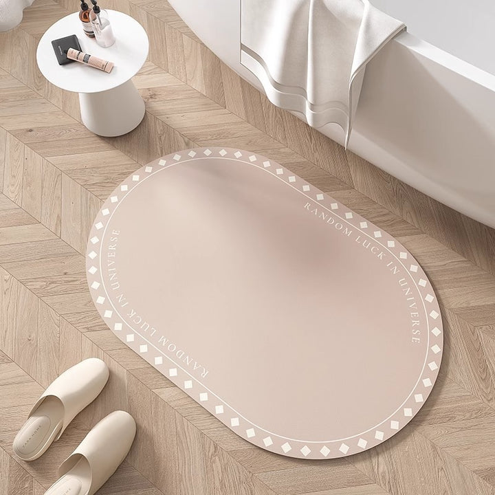 Inspirational Quote Bath Mat Kalsten