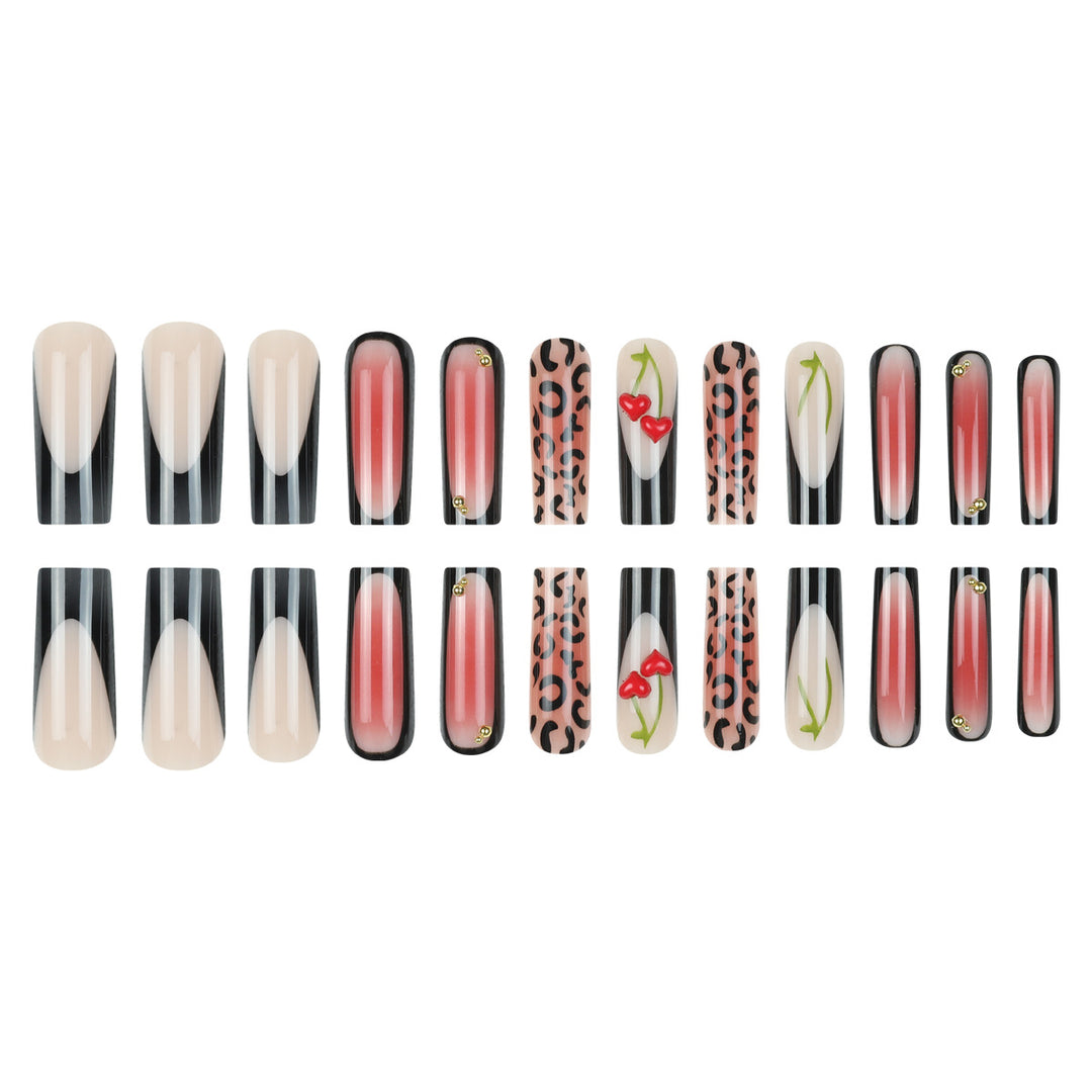Artistic Long Stiletto Nail Art Set Kalsten