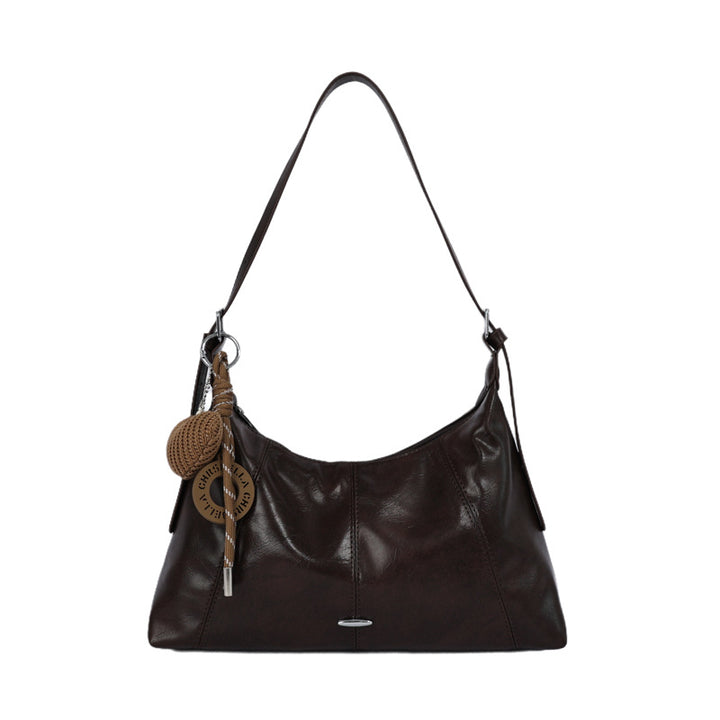Luxurious Soft Leather Shoulder Bag Kalsten