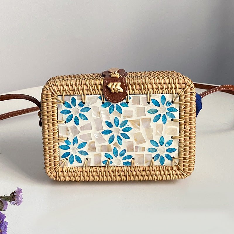 Handwoven basket bag Kalsten