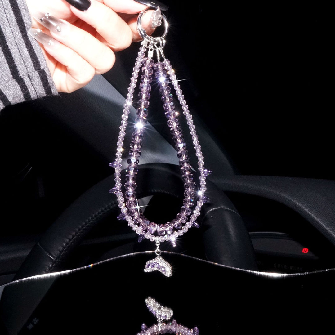 Glamorous Beaded Charm Necklace Kalsten